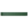 Garden Raised Bed Galvanised Steel 296x80x36 cm Green Image 3