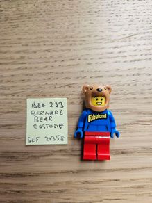 lego idea233 bernard bear costume, set 21358