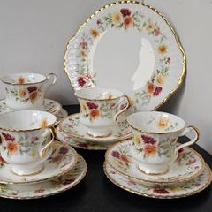 Vintage Paragon "Autumn Glory" Tea Set