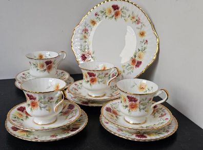 Vintage Paragon "Autumn Glory" Tea Set