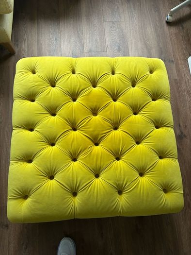 DFS Windsor Velvet Footstool