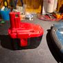 Bosch SDS drill 24v with upgraged battery Image 2