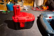 Bosch SDS drill 24v with upgraged battery