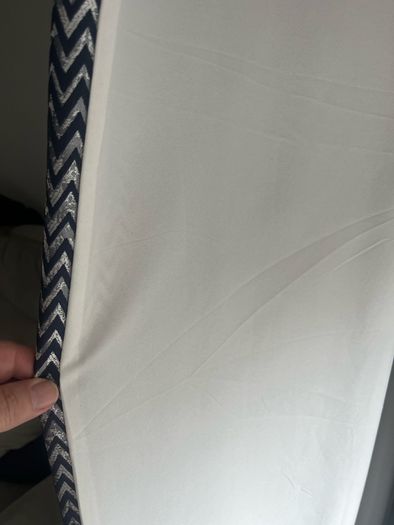 Navy curtains