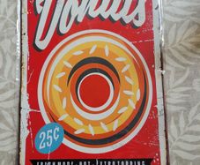 metal sign