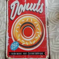 metal sign