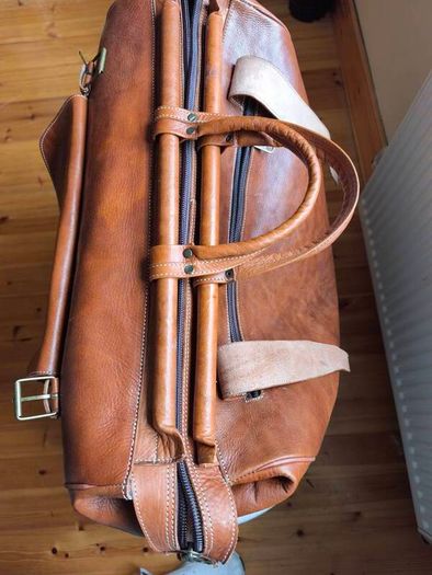 Leather Holdall