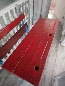 Old school desk