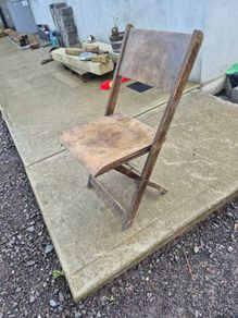 antique folding chairs