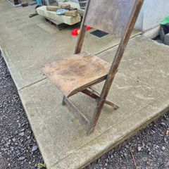 antique folding chairs