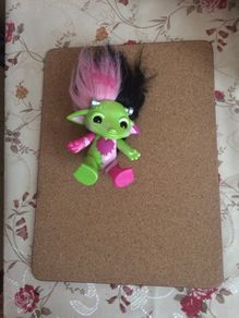 Coloured Troll with Pencil & Book