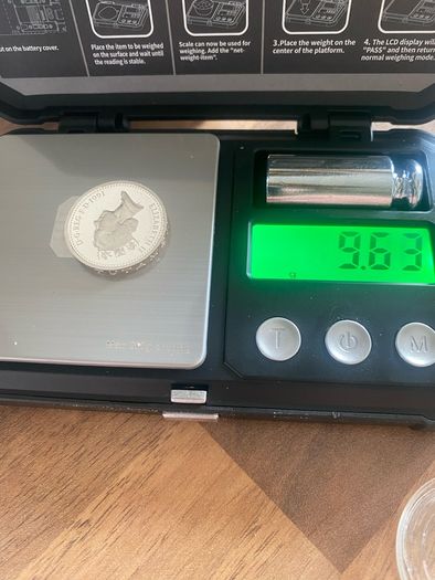 Silver proof coins