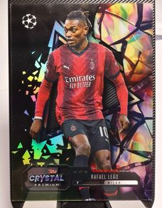 2023-24 Topps Crystal Premium UEFA  #33 Rafael Leao - AC Milan