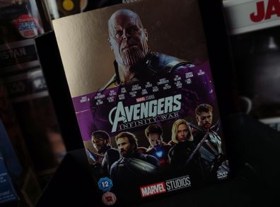 Avengers ! Infinity War ! Rare Exclusive Sleeve Edition DVD ! 2018 ! Marvel Studios !