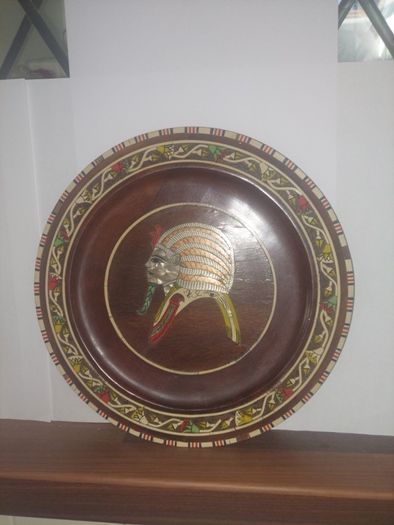 Egyptian  wooden plates