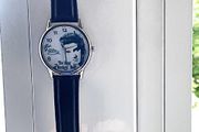 Elvis Wrist watch, Black Strap