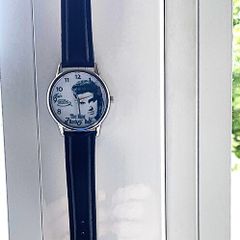 Elvis Wrist watch, Black Strap