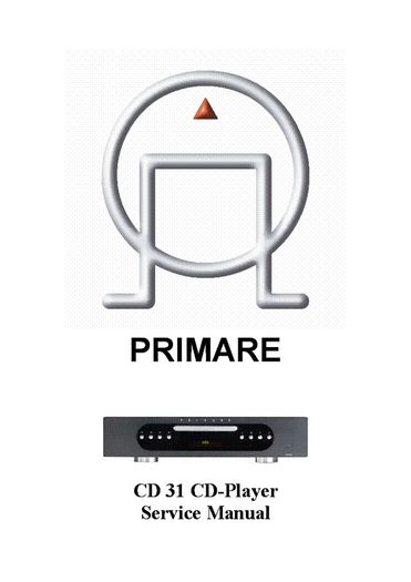 Reference Class Audiophile Primare CD31 CD player just been serviced world renowned as been one of the finest Analog sound stage CD players