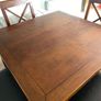 For sale: Solid wood extendable table with 6 chair Image 3