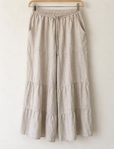 pure linen trousers uk 10 -12