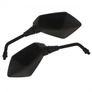 Angled Universal Motorcycle Mirrors 10mm Image 3