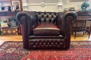Leather armchair