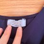 Navy long Dress size uk 8 Image 7