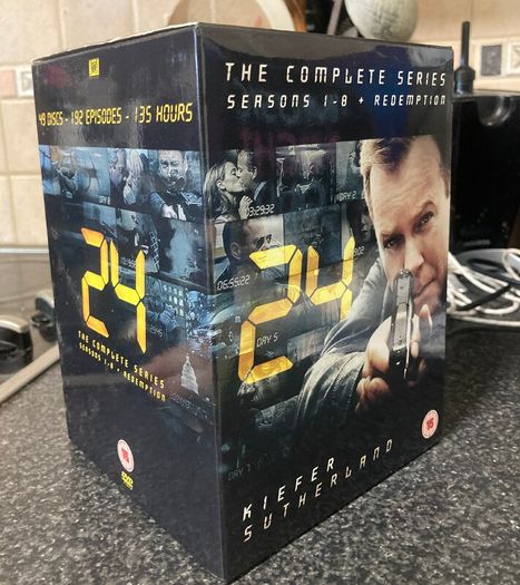 24: The Complete Series DVD Box Set (Seasons 1-8 + Redemption) - Perfect Condition