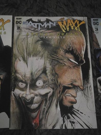 DC Comic / IDW - Batman Maxx Arkham Dreams # 1 - 3