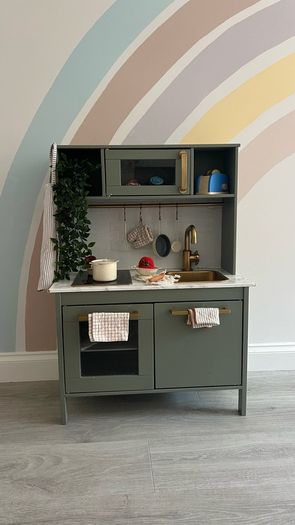 Kids Play Kitchen with accessories