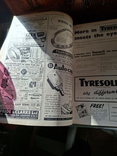 Old Heavy Practical Motorist and Motor Cyclist Repair Book Lots of Old Advertisements, postage available or collection