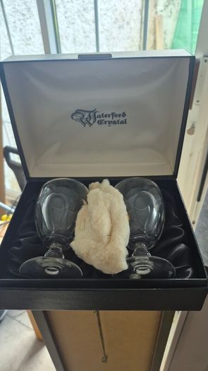 Vintage 1980s Waterford Crystal in presentation box