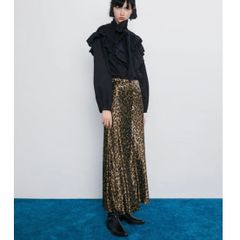 Animal print skirt