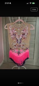 Rhythmic gymnastics leotard