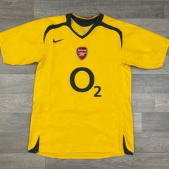 Genuine Vintage 2005 Nike Arsenal London Away Jersey Shirt Mens Medium