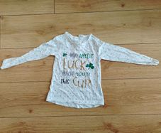 (3-4y) St. Patrick's Day Long Sleeve Top