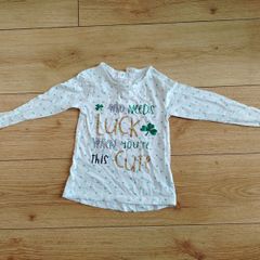 (3-4y) St. Patrick's Day Long Sleeve Top