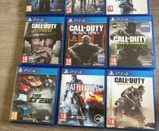 PS4  Game bundle ( call of duty , battlefield)