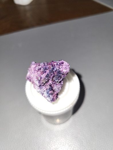 Ruby corundum crystal