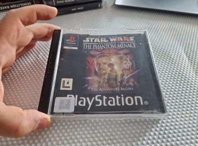 Star Wars Episode 1 The Phantom Menace PlayStation1 Ps1 PlayStation2 Ps2 Games Original
