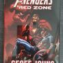 AVENGERS by Geoff Johns hardcover graphic novels. Red Zone! Search for She-Hulk! MARVEL Comics Premiere Editions Image 2