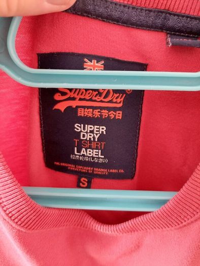 superdry t shirt red size s