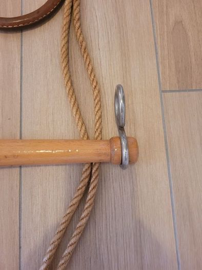 antique unique,  gymnastic trapeze set