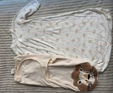 Sleeping bag and baby swaddle