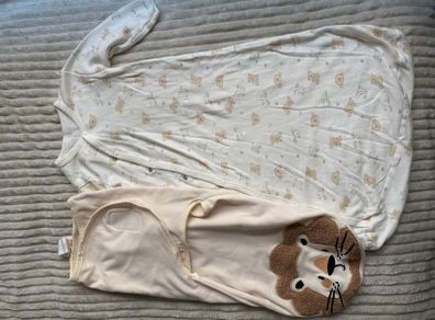 Sleeping bag and baby swaddle