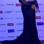 Navy evening/prom/debs/ball dress fishtail - laces Image 2