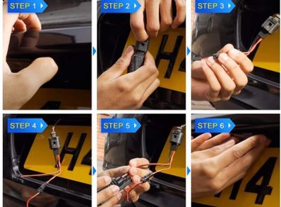 LED Number Plate Lights CANBUS Plug and Play