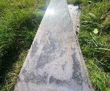 12x perspex sheets triangle shaped