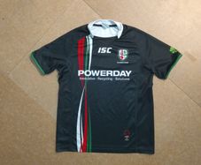 FREE POST London Irish (L) Rugby Jersey Shirt BLK Eire Ireland England  Large
