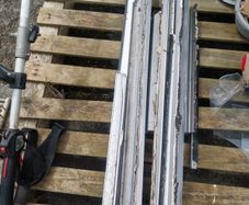 scrap metal aluminium window frames